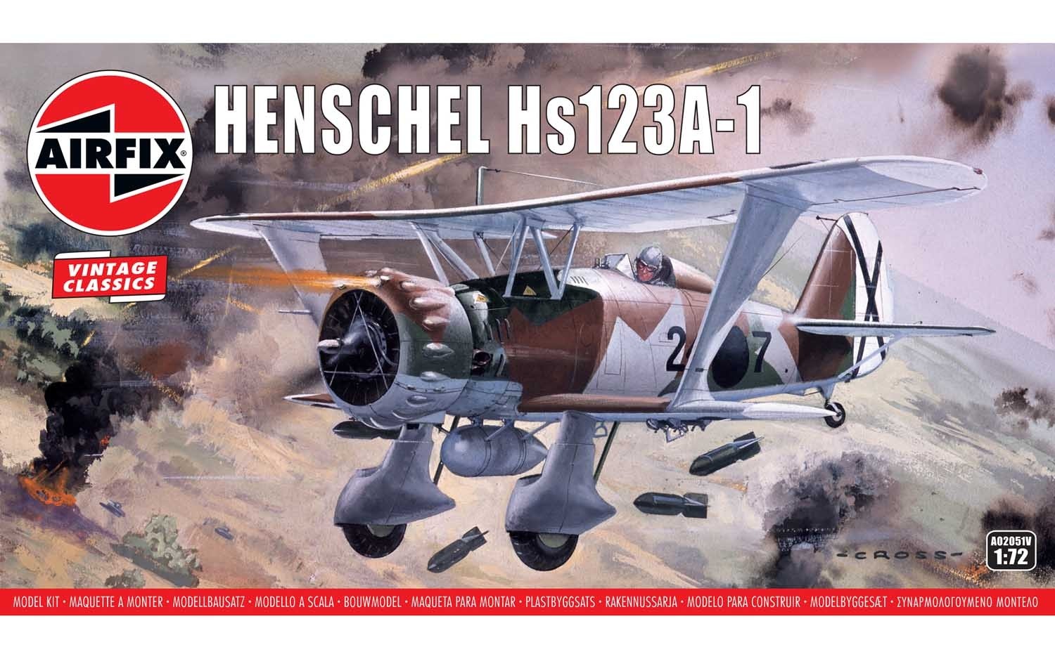 Airfix 1/72 Henschel HS123A-1