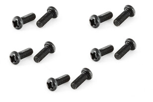 Button Head Cross Machine Screw M3x8MM (10PCS) (AR725308)