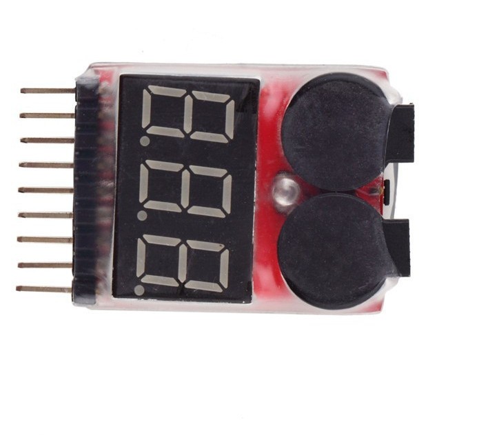 Lipo Alarm 1S t/m 8S