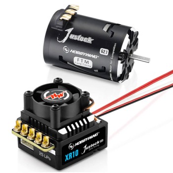 Hobbywing Combo XR10 Justock G3 ESC / Justock G2.1 21.5T