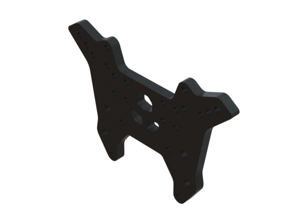 Arrma - Front Shock Tower, Aluminum, Black (ARA320686)