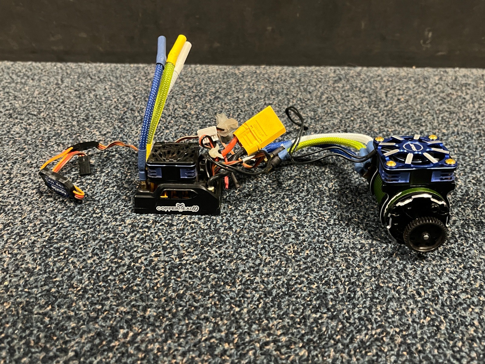 Tweedehands Castle Creations Copperhead 10 Sensores ESC SCT Edition 1/8 - 3200Kv sensored motor