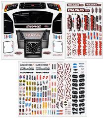 Decal sheet, slash 4x4