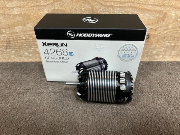 Tweedehands Hobbywing XERUN 4268SD 2000KV Black G3 MOTOR