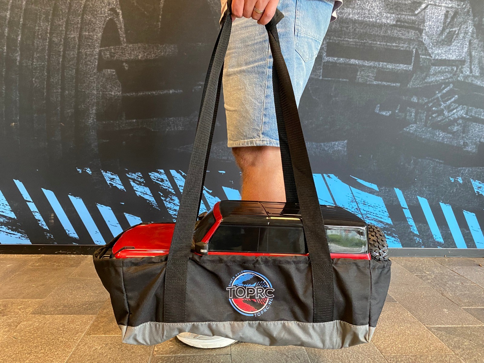 TopRC - Transporttas/Dirtbag (29x47x14cm) (oa. Crawlers, 1/10 Traxxas, 1/8 buggy)