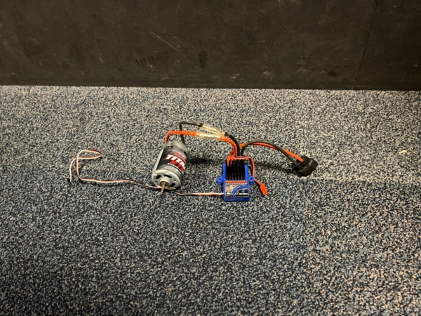 Tweedehands Traxxas 21T motor + XL-5 HV regelaar