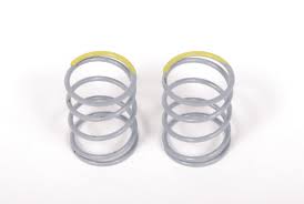 Spring 12.5x20mm 6.53 lbs/in - Firm (Yellow) - (2pcs) (AX30203)