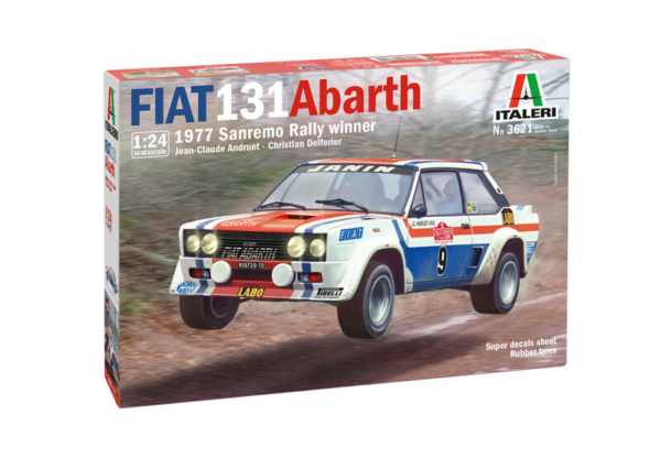 Italeri 1/24 Fiat 131 Abarth