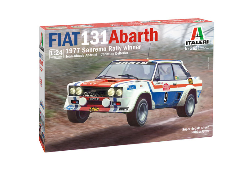 Italeri 1/24 Fiat 131 Abarth
