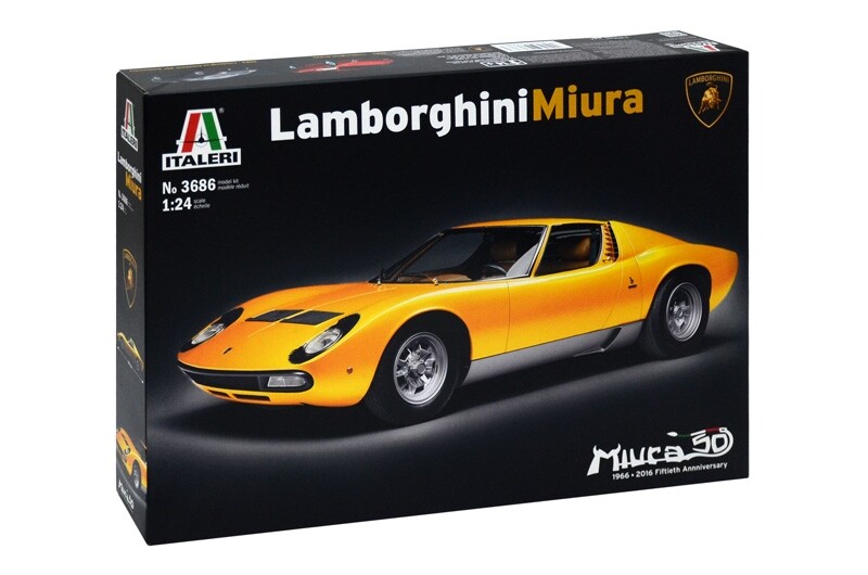 Italeri - 1/24 Lamborghini Miura