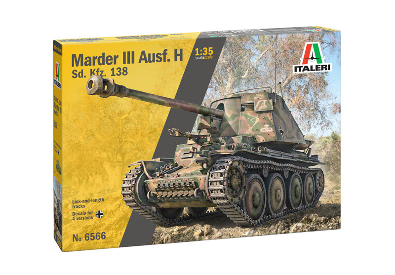 Italeri 1/35 Sd. Kfz. 138 Marder III Ausf. H