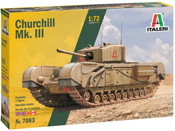 Italeri 1/72 Churchill Mk.III