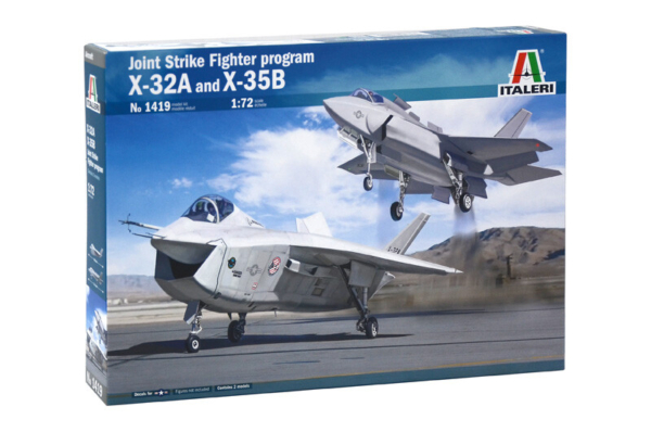 Italeri 1/72 Joint Strike Fighter Program X-32A and X-35B