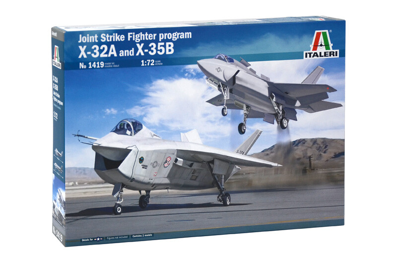 Italeri 1/72 Joint Strike Fighter Program X-32A and X-35B