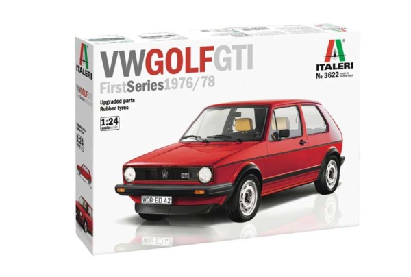 Italeri 1/24 Volkswagen Glof GTI First Series 1976-1978 (ITA-3622)