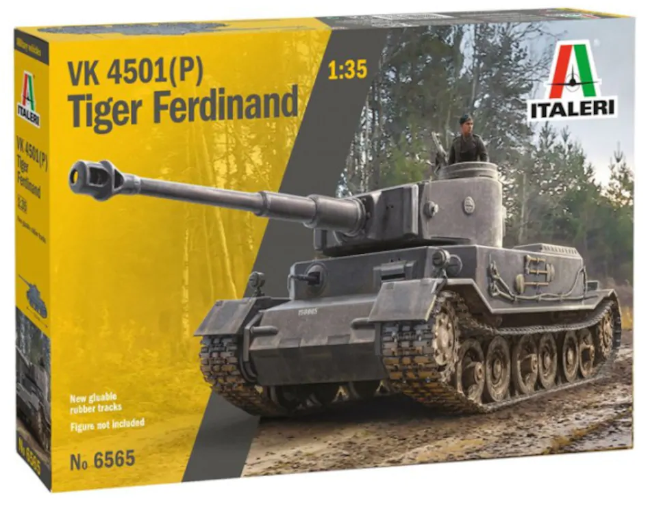 Italeri 1/35 WK 4501(P) Tiger Ferdinand