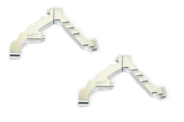 Aluminium Front Support Shock towers, Baja 5B/5T - Zilver