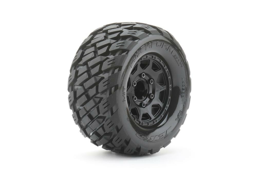 JetKo - Extreme Tyre Rockform op zwarte 2.8" velgen - 1/2 offset - 14mm hex