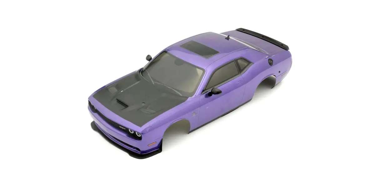 Kyosho Dodge Challenger SRT, volledig gespoten body