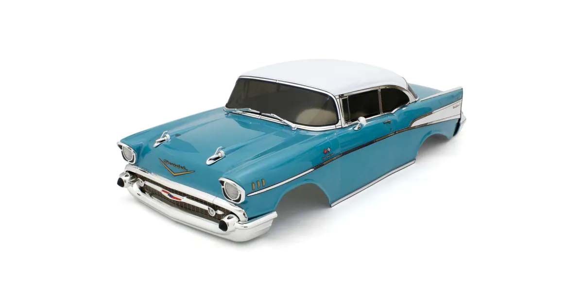 Kyosho Body Shell Set 1:10 Fazer FZ02L Chevy Bel Air Coupe 1957 Turquoise