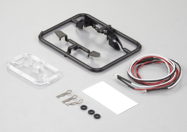 Killerbody - Achteruitkijkspiegels met LED voor 1/10