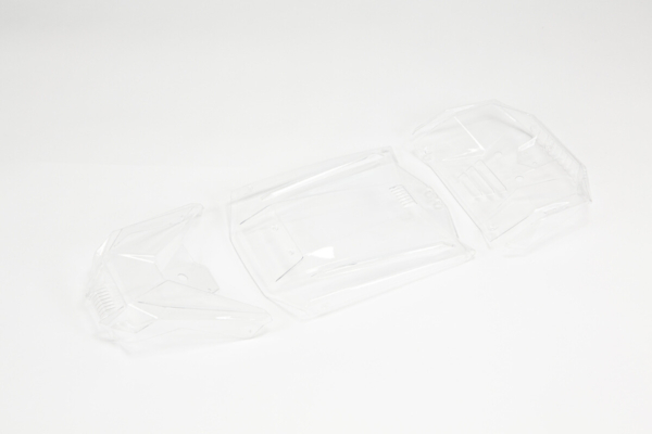 Arrma - Exterior Body Panel Set, Clear: FIRETEAM (ARA411011)