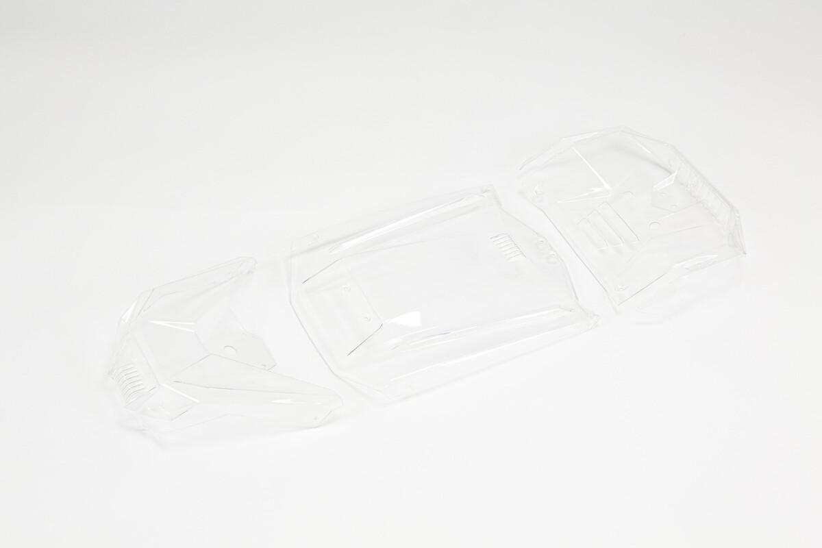 Arrma - Exterior Body Panel Set, Clear: FIRETEAM (ARA411011)