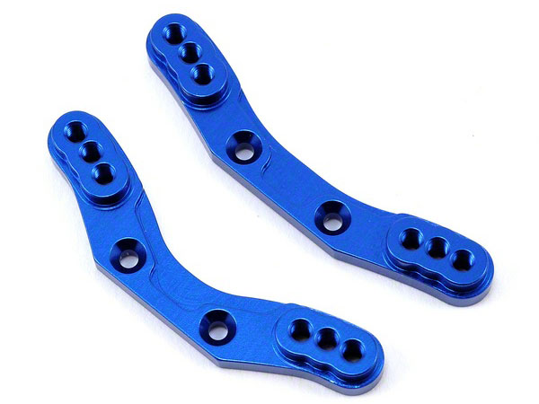 Shock Towers, Front & Rear aluminium (TRX-7537X)