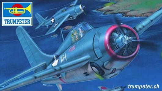 Trumpeter 1/32 Grumman F4F-3 Wildcat (late)