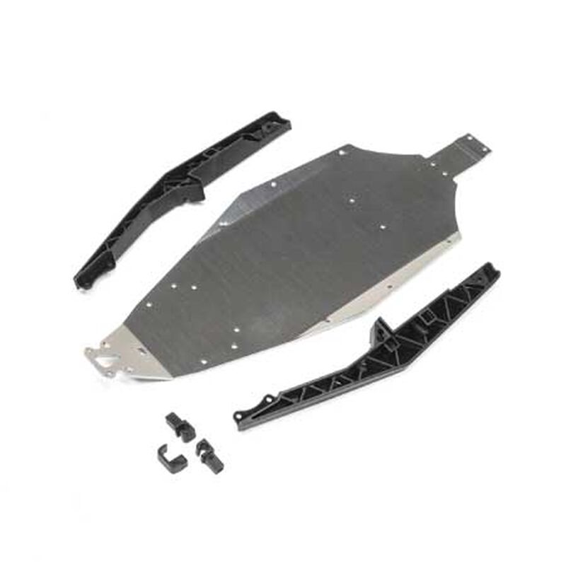 Losi - Chassis & Mud Guards: Mini-B (LOS211020)