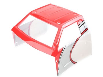 Losi - 1/10 Cab Section Red: Baja Rey (LOS230023)