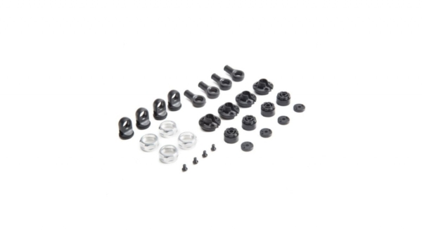 Losi - Shock Ends, Tops, Piston: Baja Rey (LOS233001)