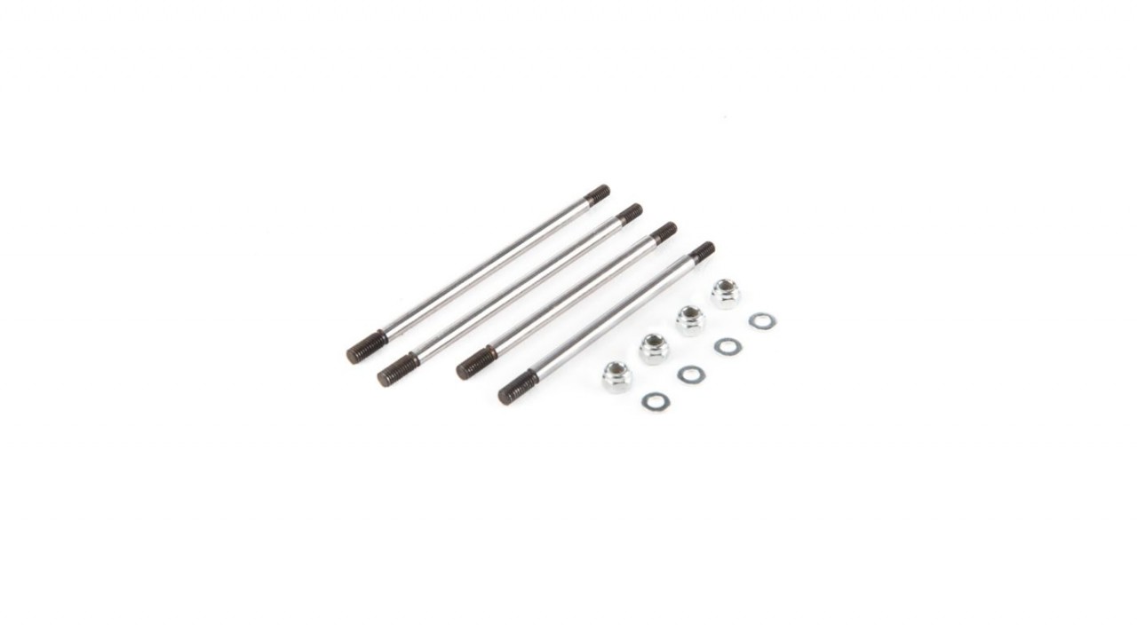 FR RR Shock Shaft Set and Hardware: Baja Rey (LOS233003)