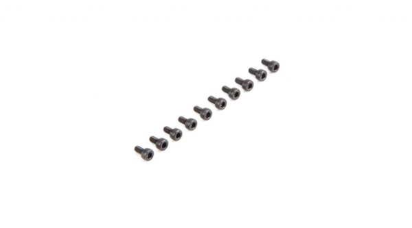 Cap Head Screws M3 x 6mm (10) (LOS235003)
