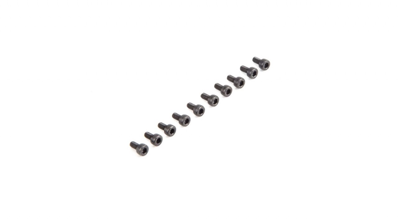 Cap Head Screws M3 x 6mm (10) (LOS235003)