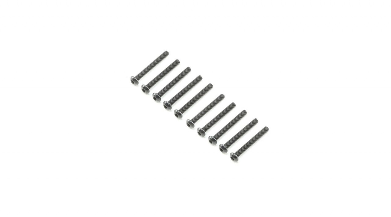 Losi - Button Head Screws M3x25mm (10) (LOS235024)