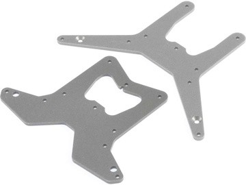 Losi - Top Plate Set Front Rear: LST 3XL-E (LOS241023)