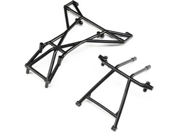 Losi - Top and Upper Cage Bars Black: LMT (LOS241042)