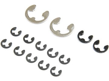 Losi - E-Clip and C-Clip Hardware (20): LMT (LOS246005)
