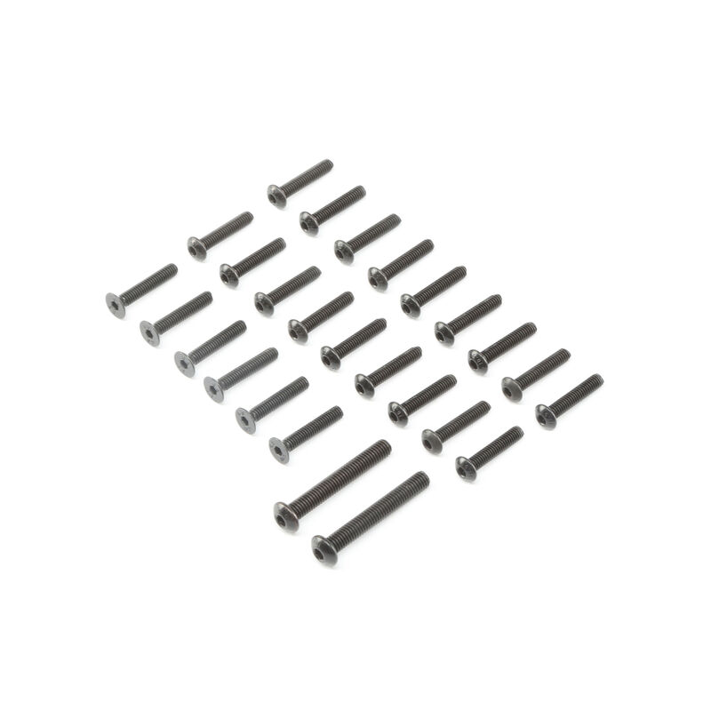 Losi - Roll Cage Screw Set: DBXL-E (LOS250020)