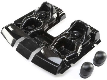 Losi - Interior Set with Helmets Clear: Super Baja Rey (LOS250023)