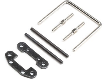 Losi - Front Hinge Pin & Brace Set: Super Rock Rey (LOS254058)