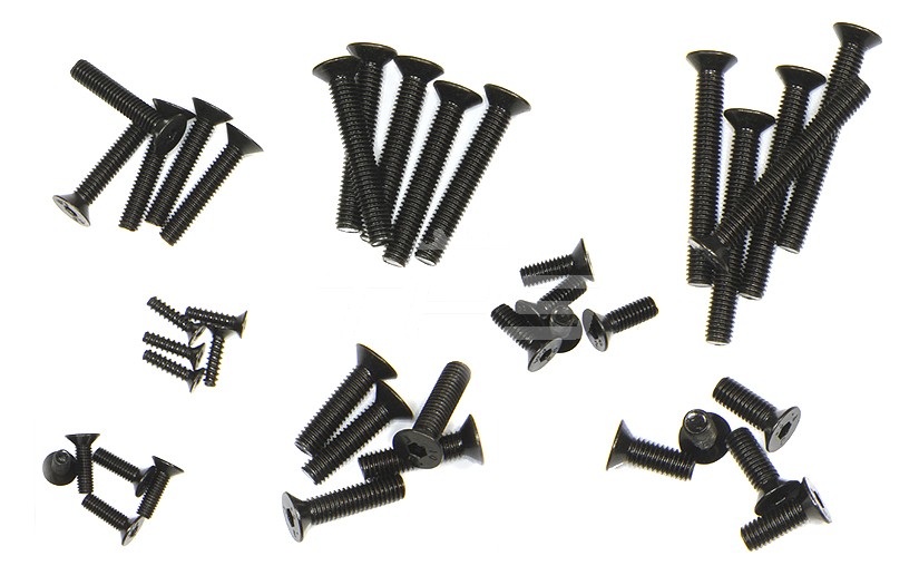 Flat Head Screw, Set (30): 1/5 DB XL (LOS255003)