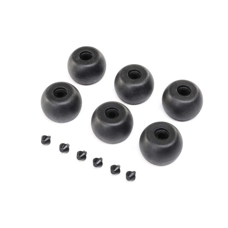 Losi - Lean Bar Wheels & Stops: Promoto-MX (LOS264003)