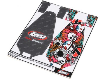Losi - Mini-T 2.0 Chassis Protective Tape Precut (2) (LOS311011)