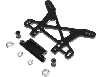 Losi - Shock Tower Rear Black Aluminum: DBXL MTXL (LOS354005)