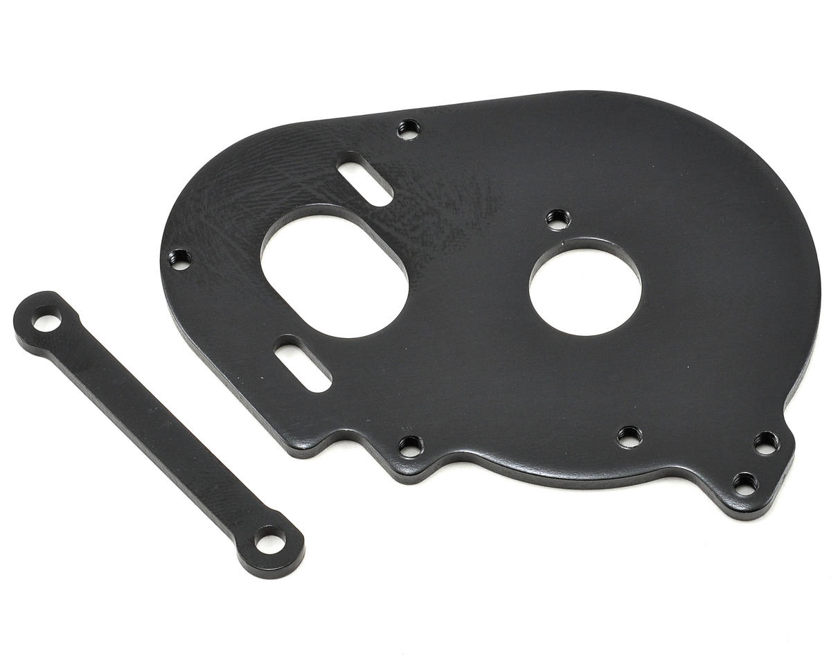 Motor Plate & Front Pin Brace: XXX-SCT (LOSA2944)