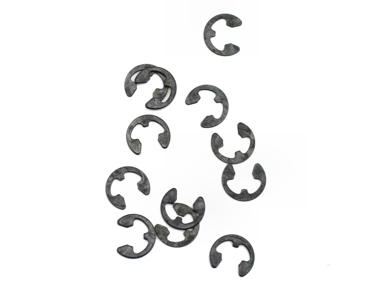 E-Clips, 6mm (12) (LOSA6107)