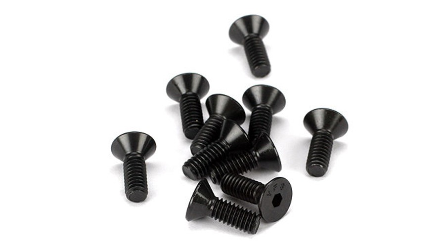 Losi - 8-32 X 1/2" FH Screws (10) (LOSA6262)