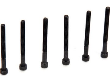 Losi - Cap Head Screws 4-40 x 1 1/4 (6) (LOSA6287)
